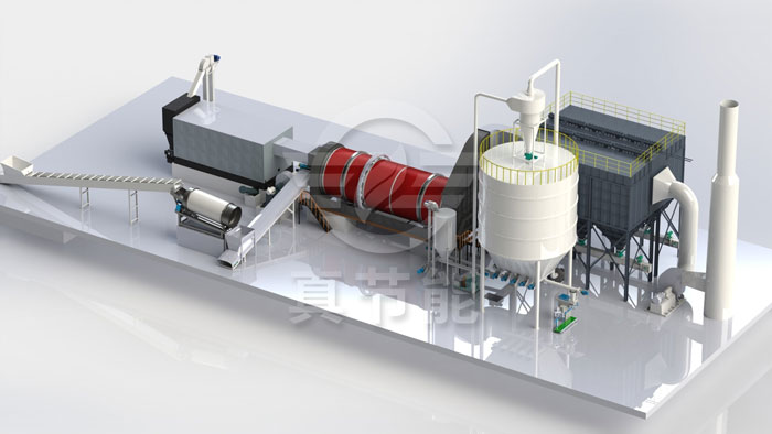 真節(jié)能污泥干燥設備全配置
